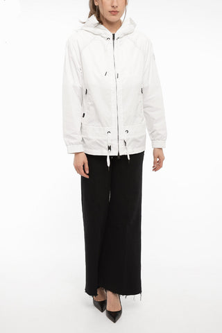Solid Color W'S ERIE Windbreaker Jacket with Contrasting Details