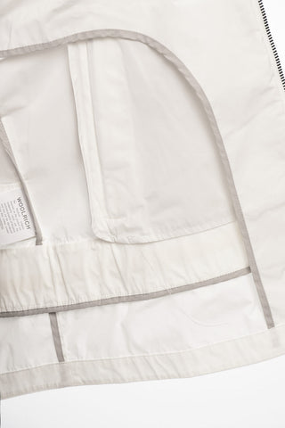 Solid Color W'S ERIE Windbreaker Jacket with Contrasting Details