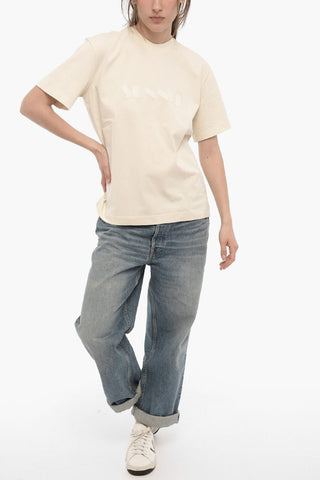 Embossed Logo Crew-Neck T-shirt