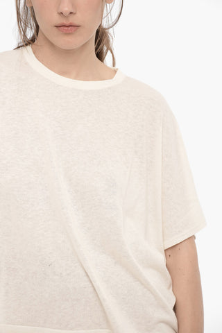 Bat-wing Sleeve Crew-neck Sweater