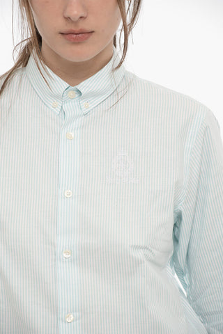 Camicia CLOVER a Righe con Collo Button-Down