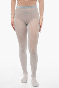 Lurex Ribbed Socks