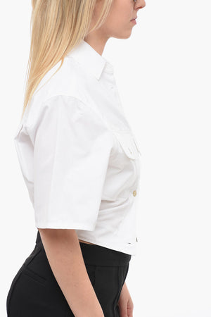 Cropped Short-Sleeve Shirt