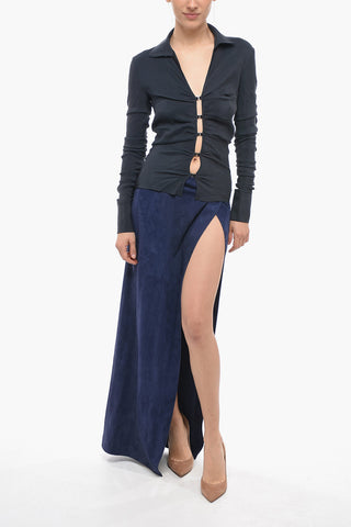 Shirt Top SOFFIO con Cut-outs