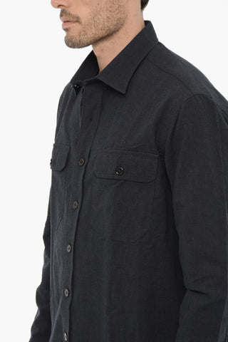 Micro Checked NICO Shirt with Double Breast Pocket