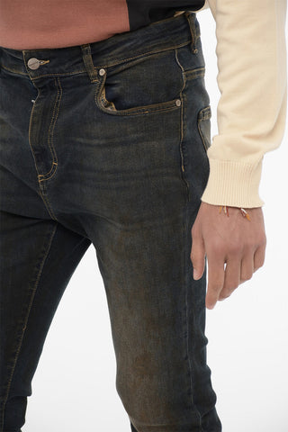 Stonewashed-Effect Skinny Fit ESSENTIAL Jeans 14,5cm