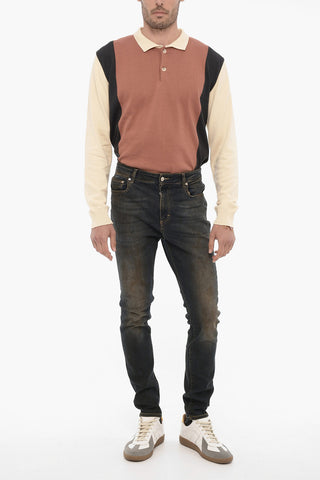 Stonewashed-Effect Skinny Fit ESSENTIAL Jeans 14,5cm