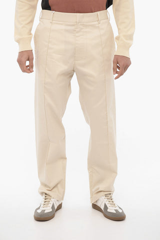 Pantalon Casual con Zip alla Caviglia