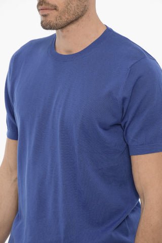 T-Shirt Girocollo in Tinta Unita