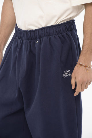 2-Pockets Casual Pants with Drawstring Waist