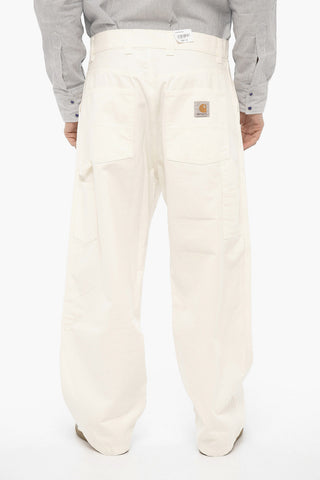 Pantaloni Loose Fit a Gamba Ampia