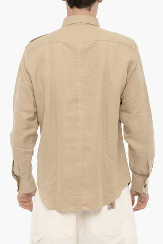 Cotton and Linen Saharan Shirt