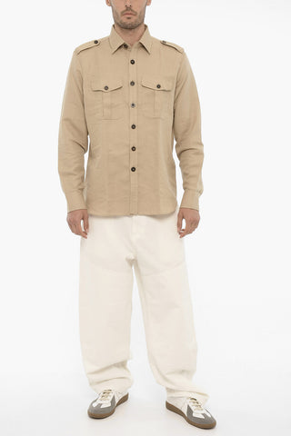 Cotton and Linen Saharan Shirt