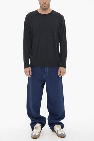 Merino Wool Crew-neck Sweater