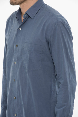 Camicia ALBERTO in Popeline di cotone con collo Italiano