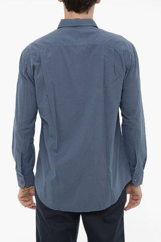 Camicia ALBERTO in Popeline di cotone con collo Italiano