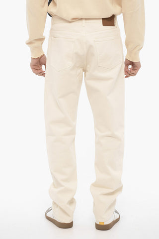 Twill HEATH Jeans with Logo Button 21cm