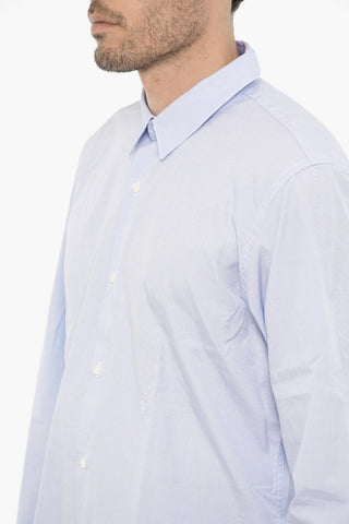 Solid Color Poplin Cotton CHARLIE UNISEX Shirt