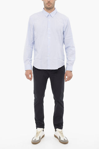 Solid Color Poplin Cotton CHARLIE UNISEX Shirt