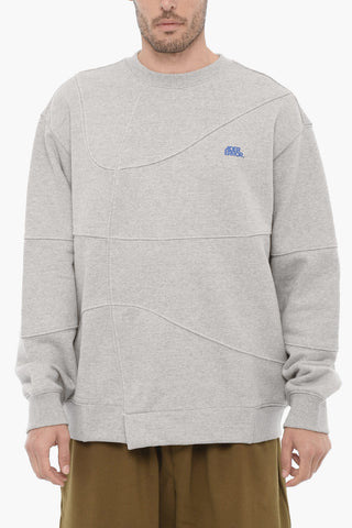 Crew-Neck Cotton Sweatshirt