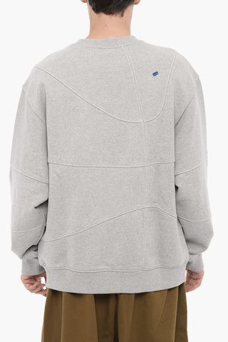 Crew-Neck Cotton Sweatshirt
