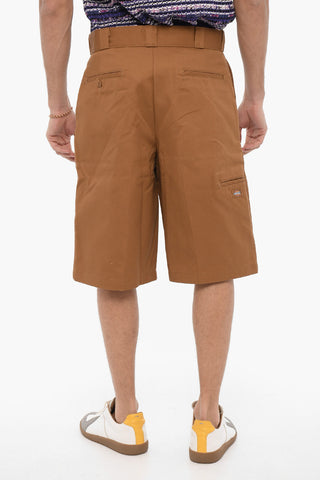 벨트 고리 코튼 트윌 쇼츠