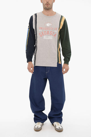CHAMPION Front Printed Long Sleeve Crew-neck T-Shirt