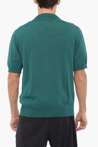 Solid Color Short Sleeve Cardigan