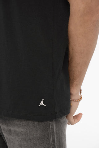 AIR JORDAN Set of 2 Stretch Cotton Crewneck T-Shirts