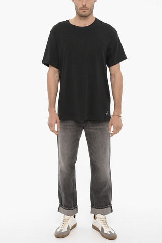 AIR JORDAN Set of 2 Stretch Cotton Crewneck T-Shirts