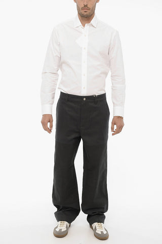 Low Waist Hopsack Baggy Fit INK Pants