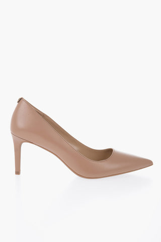 MICHAEL Poin Toe Leather ALINA Pumps 8cm