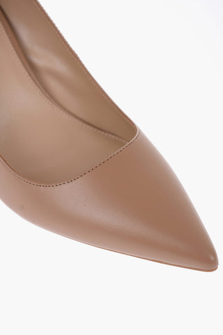 MICHAEL Poin Toe Leather ALINA Pumps 8cm