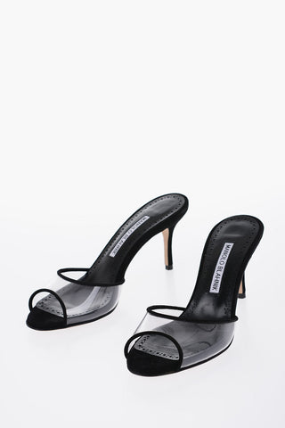 Pvc JADIFA Sabot with Heel 8cm