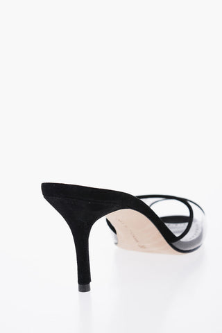 Pvc JADIFA Sabot with Heel 8cm