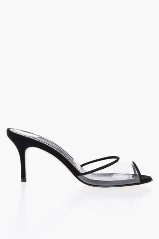 Pvc JADIFA Sabot with Heel 8cm