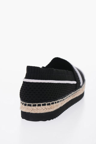 MICHAEL Logo Contrasting Fabric RAYA espadrillas