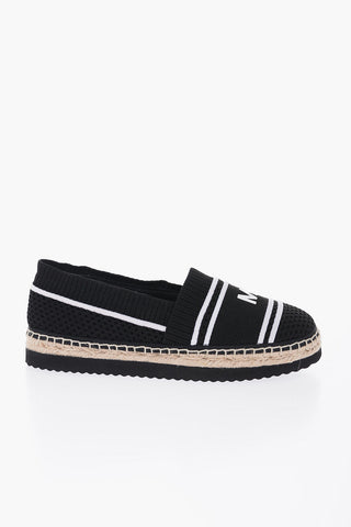 MICHAEL Logo Contrasting Fabric RAYA espadrillas