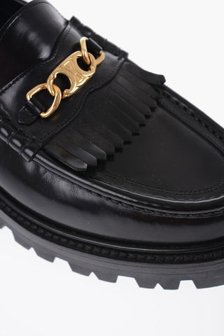 Leather MARGARET Bif Loafers with Tassels