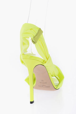 Solid Color NEOMA Ankle-Strap Sandals with Stiletto Heel 11cm