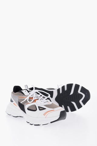 Leather and Mesh MARATHON RUNNER Low Top Sneakers