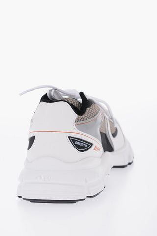 Leather and Mesh MARATHON RUNNER Low Top Sneakers