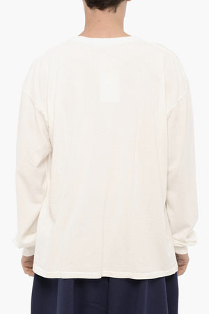 T-Shirt Girocollo STUDIO RANCH a Manica Lunga con Stampa sul Fronte
