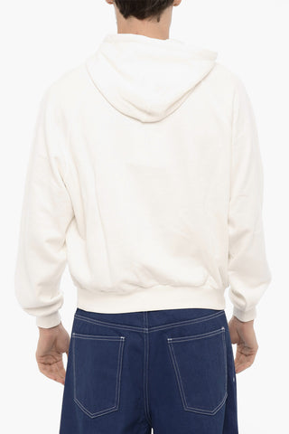 Cotton Hoodie With Maxi Logo