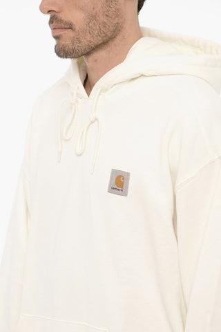 Cotton Hoodie with Patch Pocket