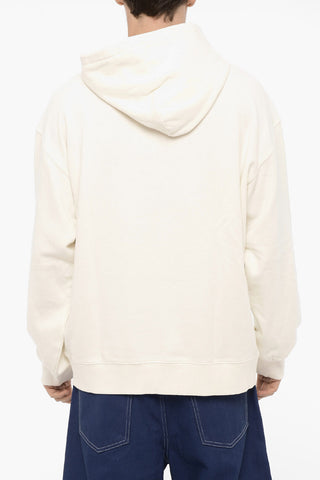 Cotton Hoodie with Patch Pocket