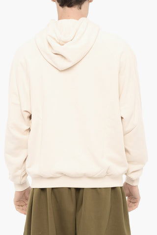 Cotton Hoodie With Maxi Logo