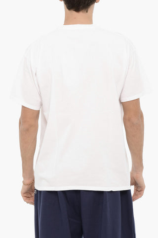 Crew-Neck T-shirt with Frontal Print
