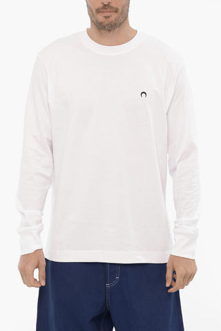 Long Sleeve Cotton Crew-Neck T-shirt