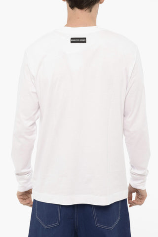Long Sleeve Cotton Crew-Neck T-shirt